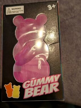 🟣 Purple Gummy Bear Squishy